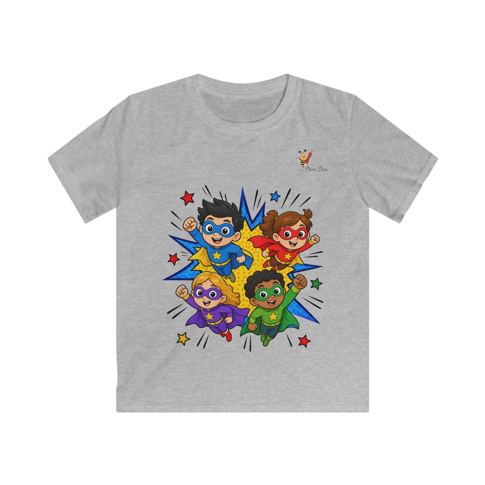 Bizzie Bees kids superhero t-shirt