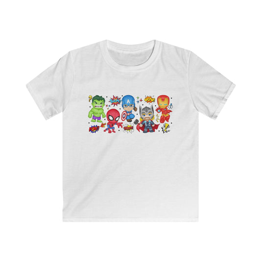 Kids Superhero Cartoon T-Shirt
