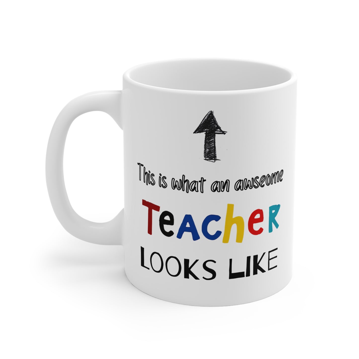 Teacher Looks Like Mug