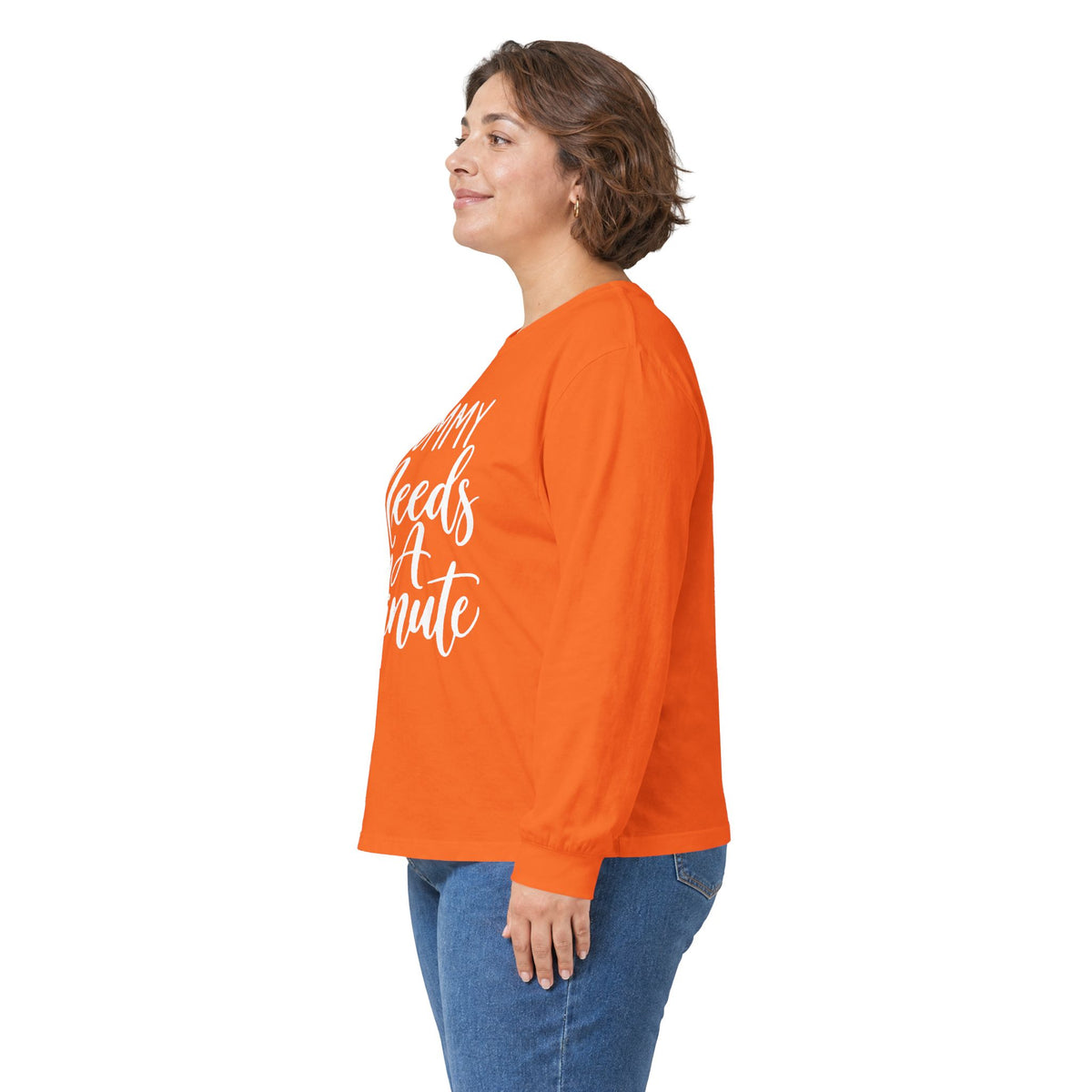 Mummy Needs A Minute Long Sleeve T-shirt
