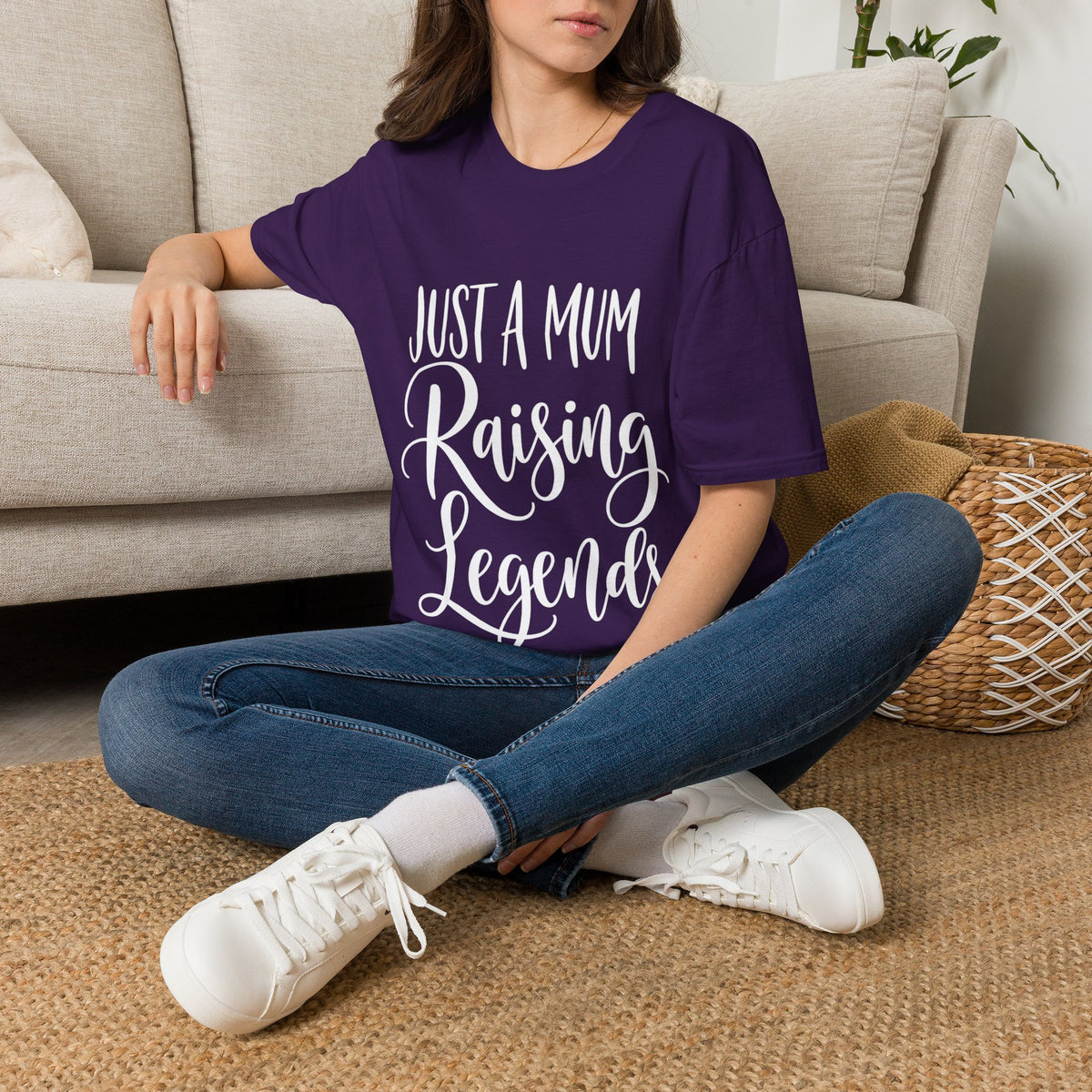 Just a Mum Raising Legends T-Shirt