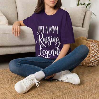 Just a Mum Raising Legends T-Shirt