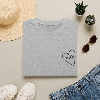 Dad Heart Pocket T‑Shirt