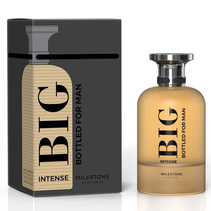 Milestone Big Bottled Intense men's Eau de Parfum 100ml inspired by Hugo Boss Bottled Intense