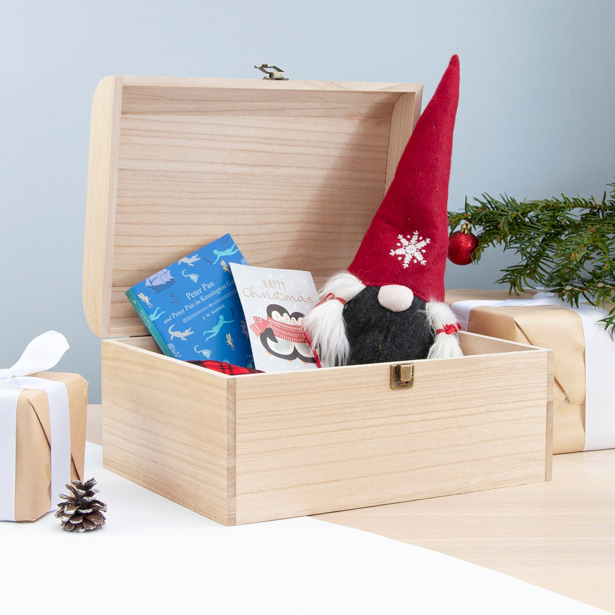 Personalised Baby's First Christmas Eve Chest