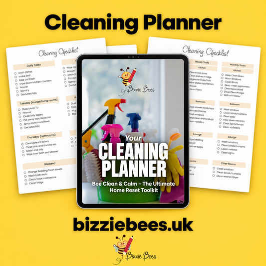 Bizzie Bees Cleaning Planner