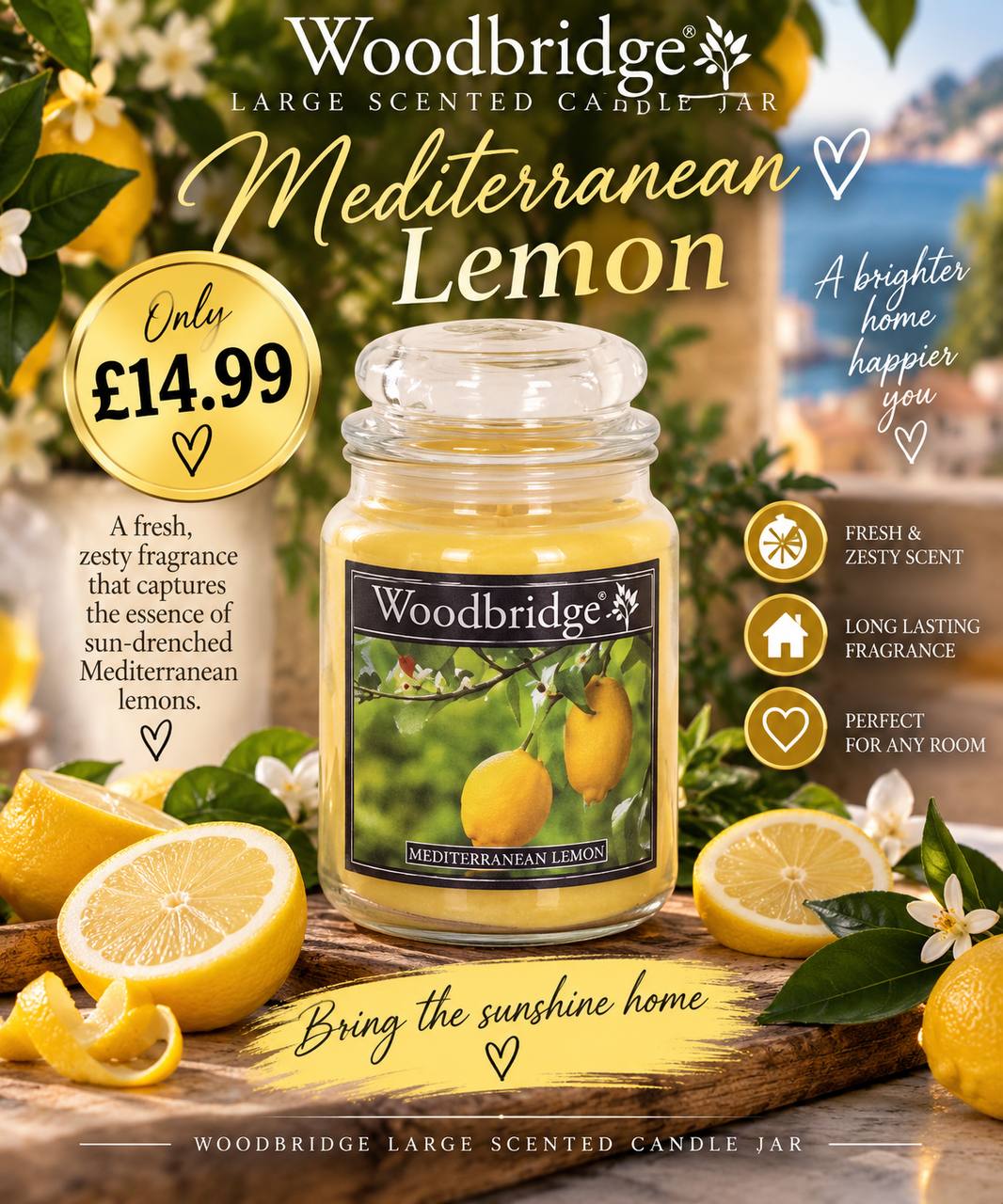 Large Scented Jar Candle