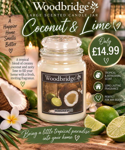 Large Scented Jar Candle