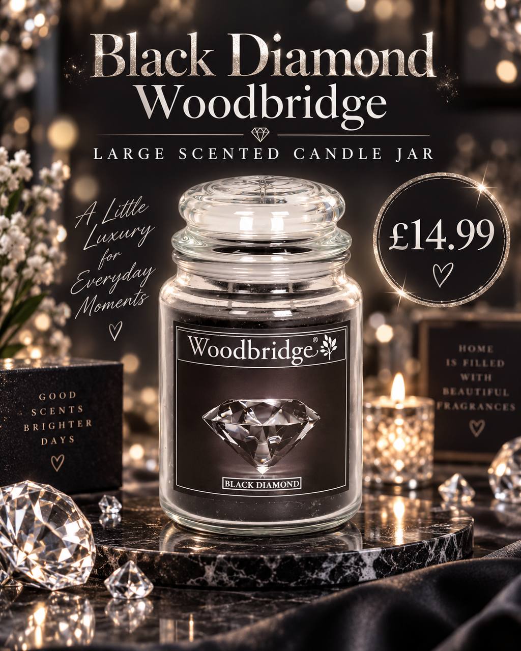 Large Scented Jar Candle