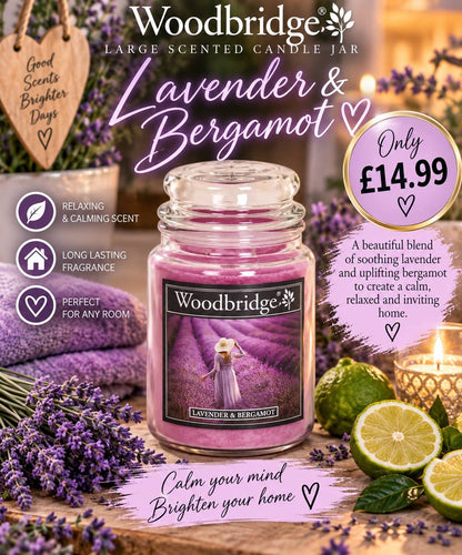 Large Scented Jar Candle