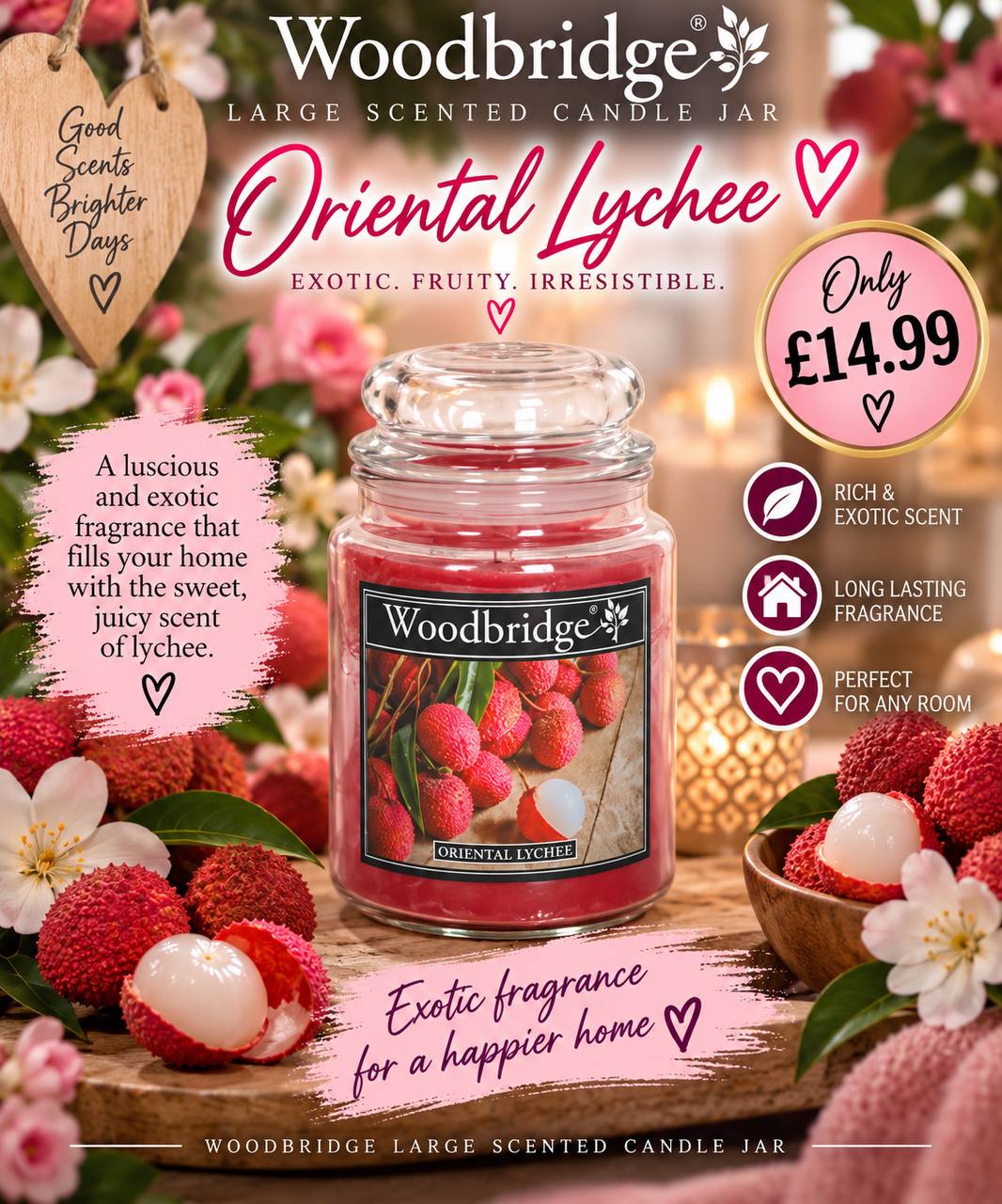 Large Scented Jar Candle