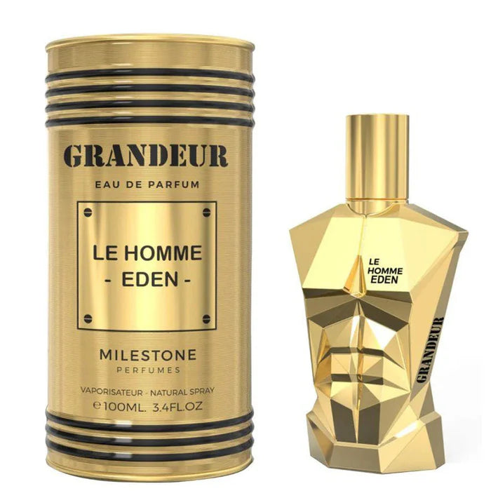 Milestone Grandeur Le Homme Eden Eau de Parfum 100ml inspired by Jean Paul Gaultier Le Male