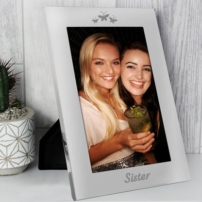 Sister, Mum or Grandma Butterfly Photo Frame