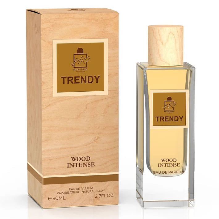 Milestone Trendy Wood Intense men's Eau de Parfum 80ml inspired by Fendi Life Essence