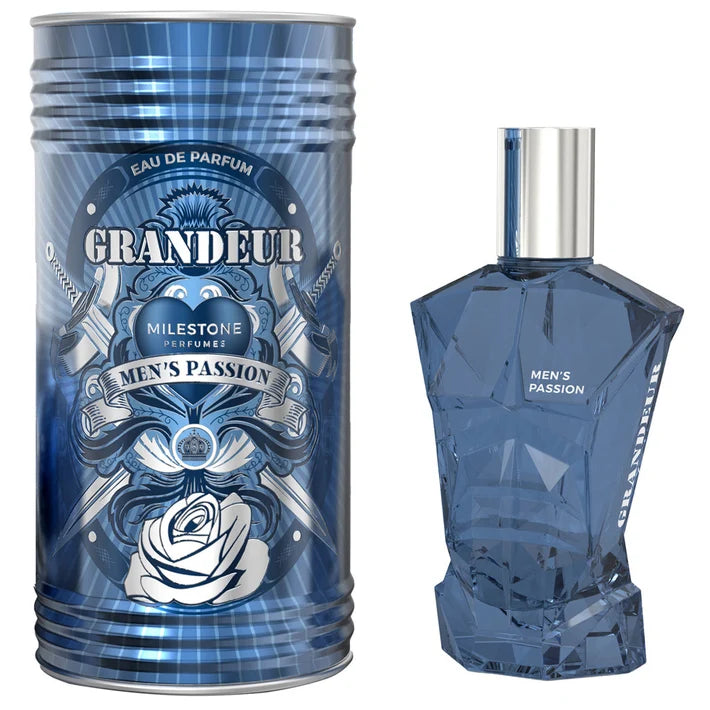 Milestone Grandeur Men's Passion Eau de Parfum 100ml inspired by Jean Paul Gaultier Le Male Essence de Parfum
